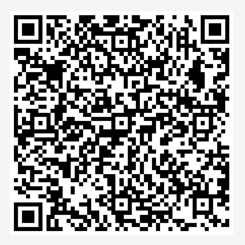 Černobílý QR kód s výraznými vyhledávacími čtverci v rozích na bílém pozadí.